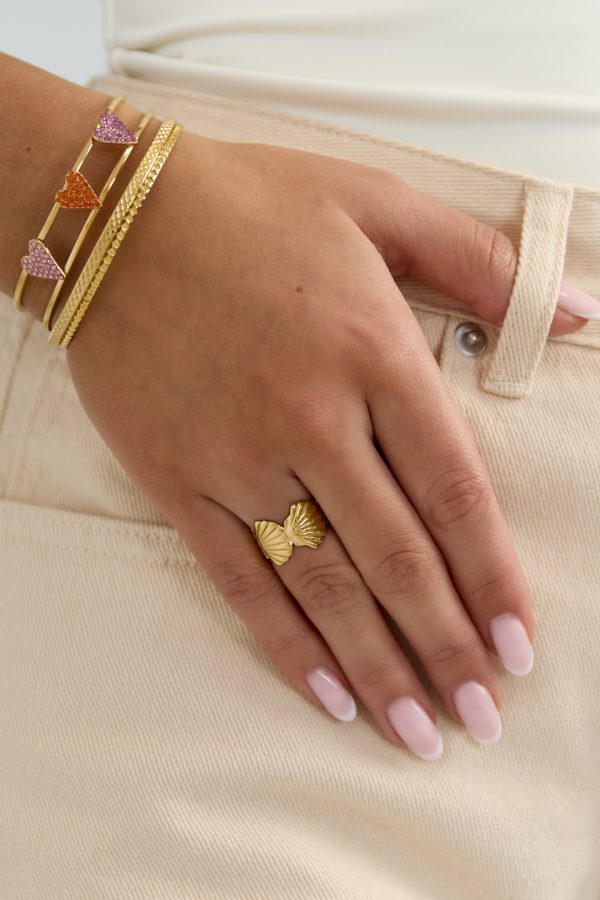 Chunky Schelp Ring - Afbeelding 2