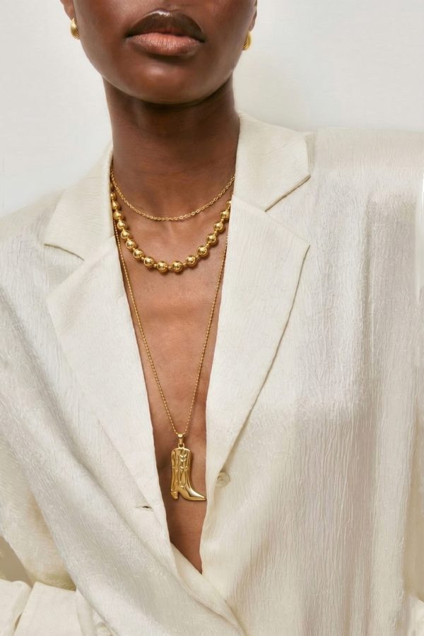 Cowboylaars Lange Ketting - Afbeelding 2